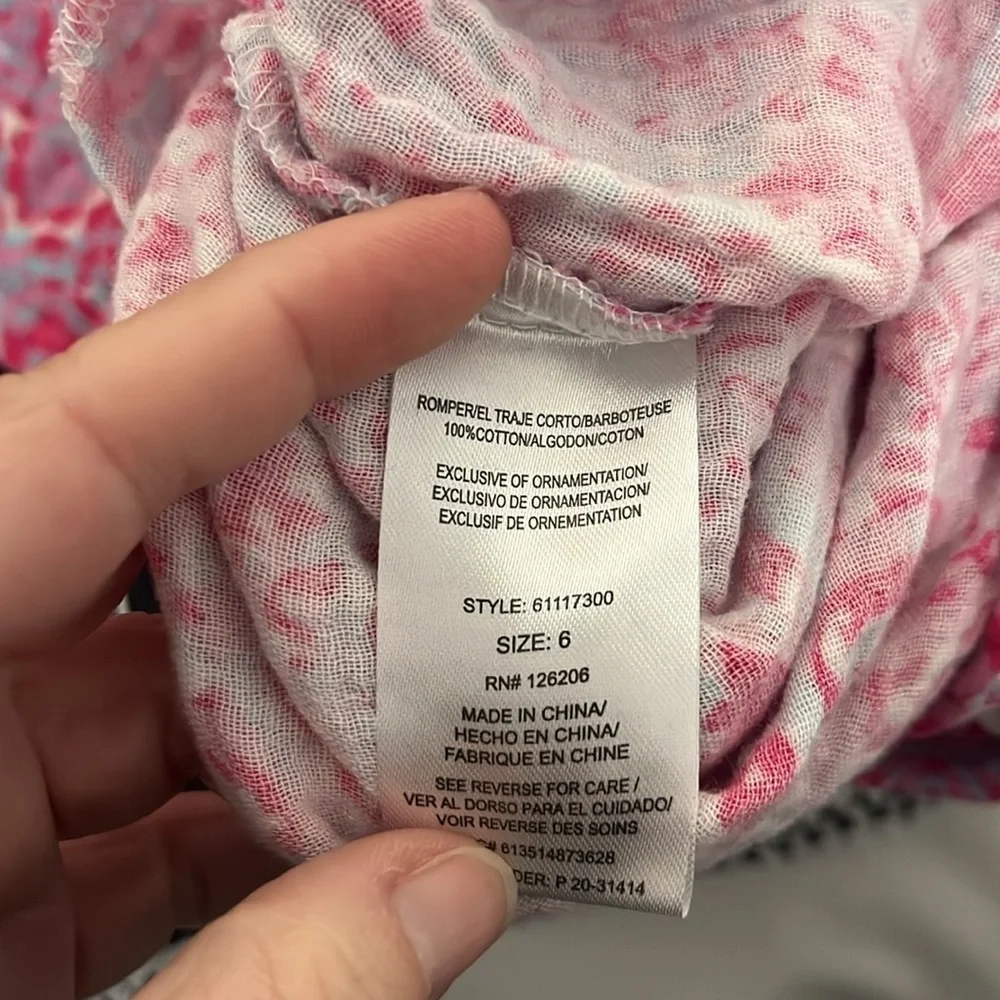 Pippa & Julie Girl's  Tank Jumpsuit Size 6 - Picture 9 of 10